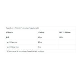 Cinko tabletės BioTech Zinc Duo 60 vnt.
