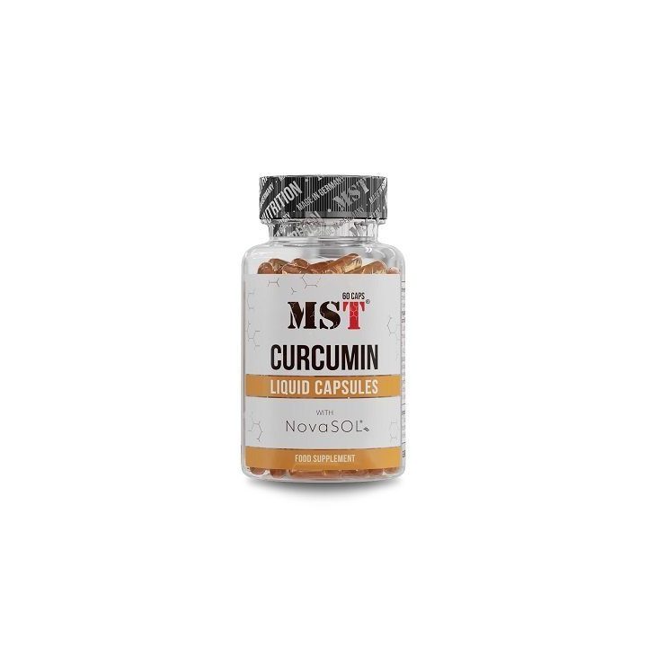 Kurkumino kapsulės MST Curcumin NovaSol® 60 skystų kapsulių