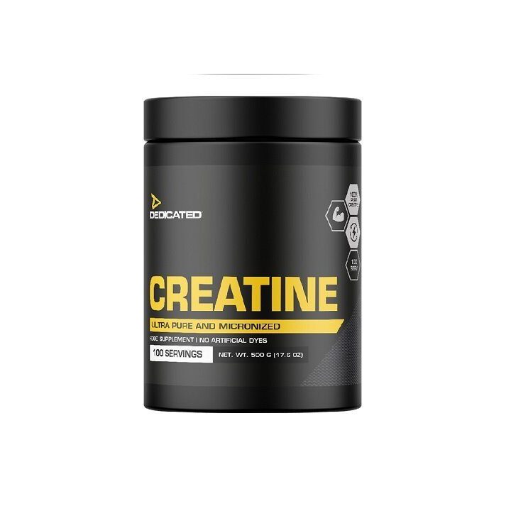 Kreatino monohidrato milteliai Dedicated Creatine 500 g