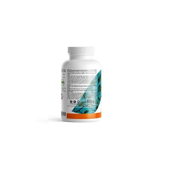 Augalinės mikro dumbliai ProFuel Bio Spirulina & Chlorella 600 tablečių