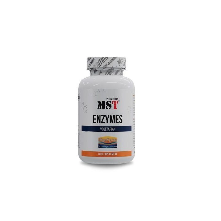 Maisto papildas su fermentais MST Enzymes 120 kapsulių