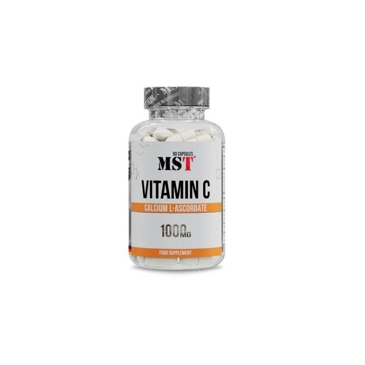 Vitamino C kapsulės MST Calcium L-Ascorbate 1000 mg, 90 kapsulių
