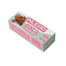 Sausainiai INLEAD Tea Time Cookies 150 g, šokolado skonio