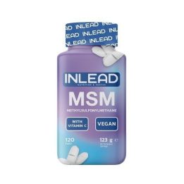 MSM kapsulės INLEAD su vitaminu C 120 tablečių