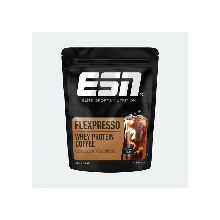 Baltymų kavos milteliai ESN Flexpresso 420 g, kavos skonio