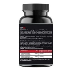 Kreatino kapsulės #GYMJUICE CREAGAA 120 kapsulių