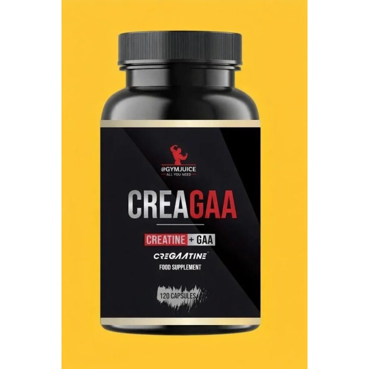 Kreatino kapsulės #GYMJUICE CREAGAA 120 kapsulių