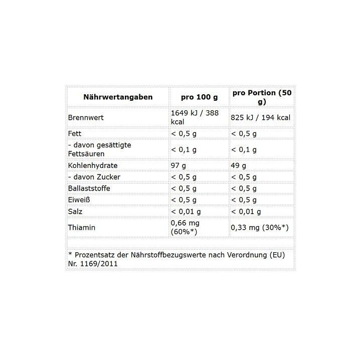 Ciklinio dekstrino milteliai ProFuel Cyclic Dextrin 1000 g