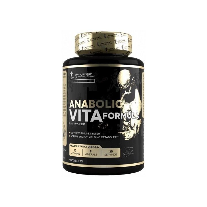 Vitaminų ir mineralų tabletės Kevin Levrone Anabolic Vita Formula 90 tablečių