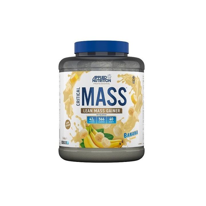 Gaineris Applied Nutrition Critical Mass Professional 2400 g, bananų skonio