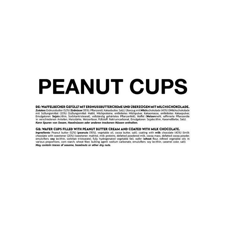 Žemės riešutų spurgytės INLEAD Peanut Cups 15 × 50 g