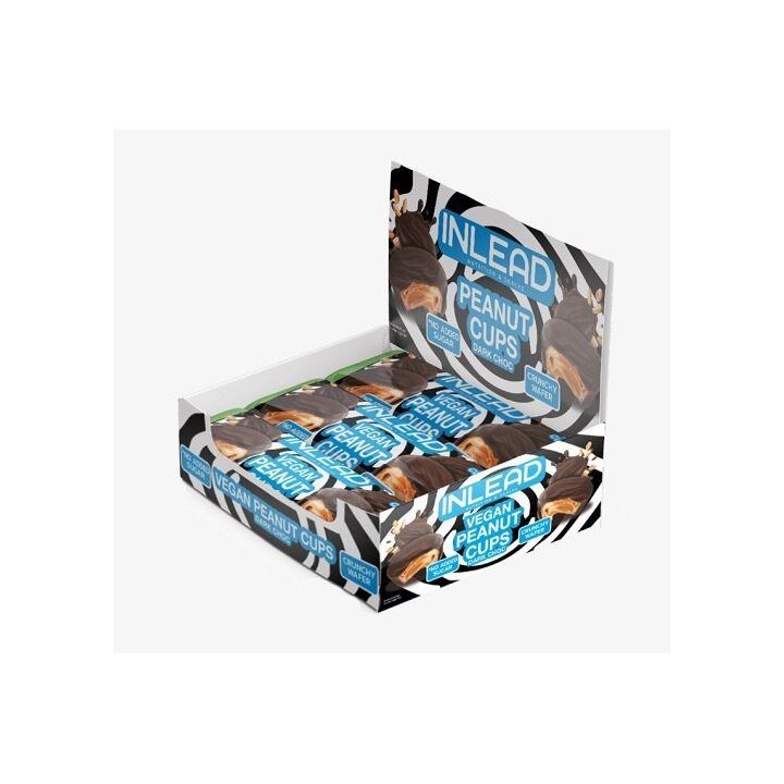 Žemės riešutų spurgytės INLEAD Peanut Cups 15 × 50 g