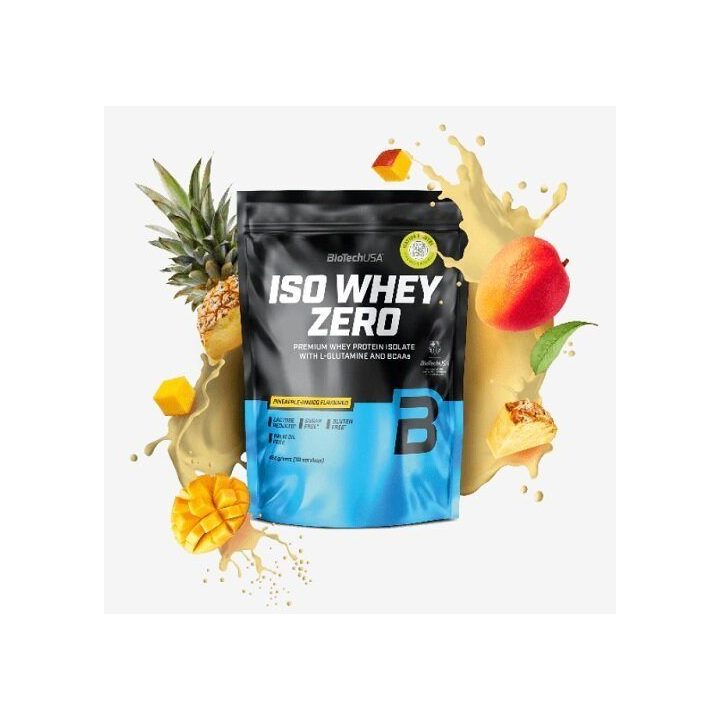 Išrūgų baltymų izoliatas BioTechUSA Iso Whey Zero 454 g