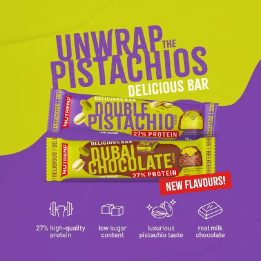 Baltyminiai batonėliai Nutrend Delicious Bar 28 × 50 g
