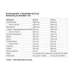 Treniruočių booster FA Nutrition Muscle Pump Aggression PROBEN 10 × 17,5 g, mišrus rinkinys