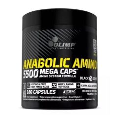Amino rūgščių kapsulės Olimp Anabolic Amino 5500 180 kapsulių
