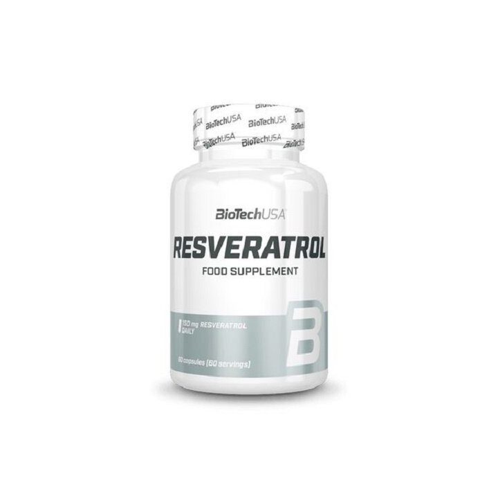 Resveratrol kapsulės BioTechUSA 60 kapsulių