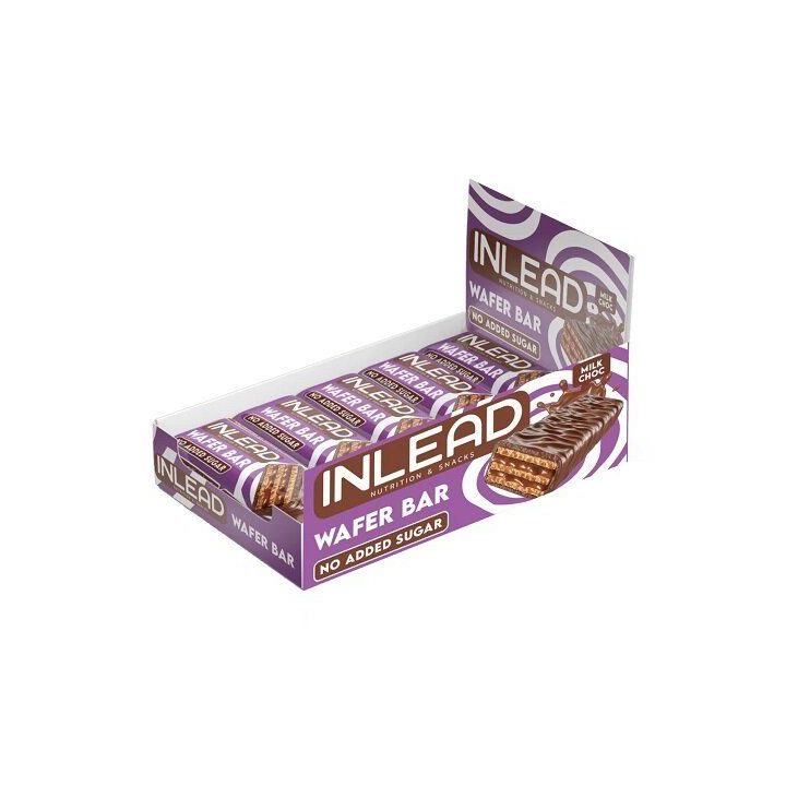 Vaflinis batonėlis INLEAD Wafer Bar 15 × 45 g, pieniško šokolado skonio