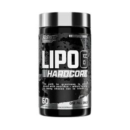 Maisto papildas kapsulėmis Nutrex LIPO-6 Hardcore 60 kapsulių