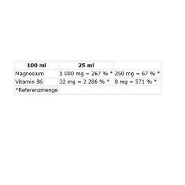 Magnio ir vitamino B6 shot Nutrend Magneslife 10 × 25 ml