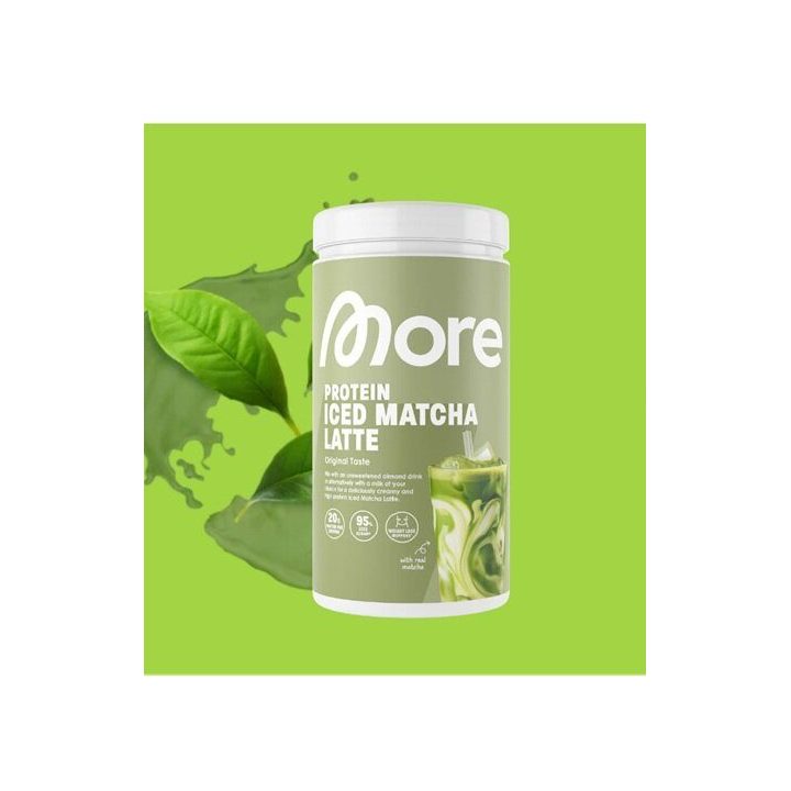 Baltymų milteliai More Nutrition Protein Iced Matcha Latte 500 g