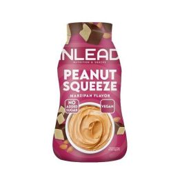 Žemės riešutų kremas su marcipanų skoniu INLEAD Peanut Squeeze 520 g