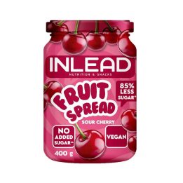 INLEAD rūgščiųjų vyšnių vaisių užtepėlė 400 g