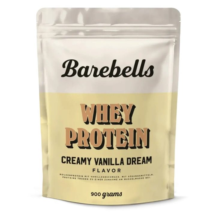Išrūgų baltymų milteliai Barebells Whey Protein 900 g, vanilės skonio