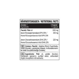 Omega-3 kapsulės MST Omega 3 Selected 120 kapsulių