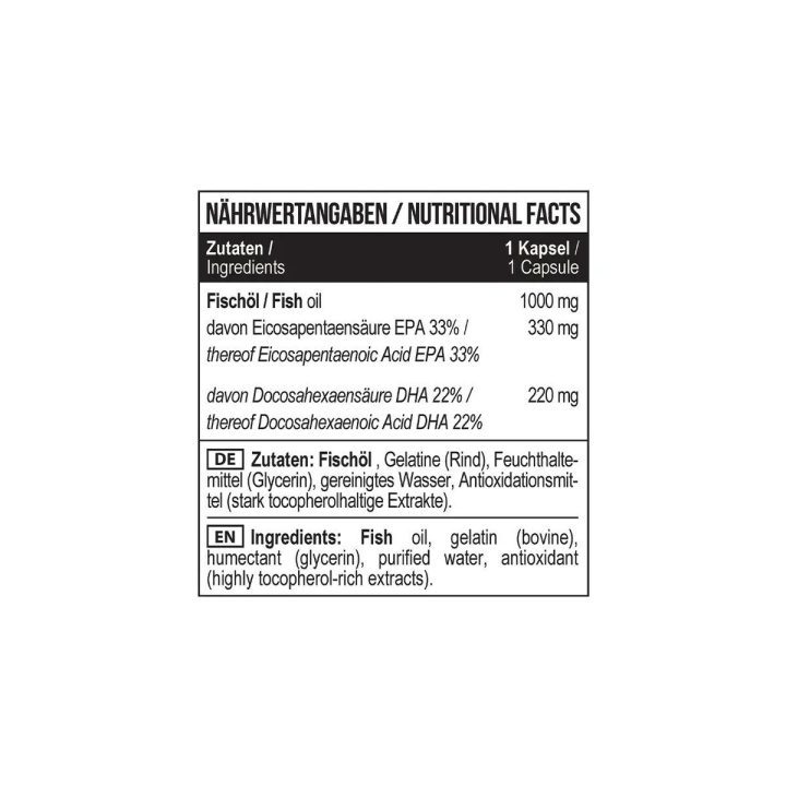 Omega-3 kapsulės MST Omega 3 Selected 120 kapsulių