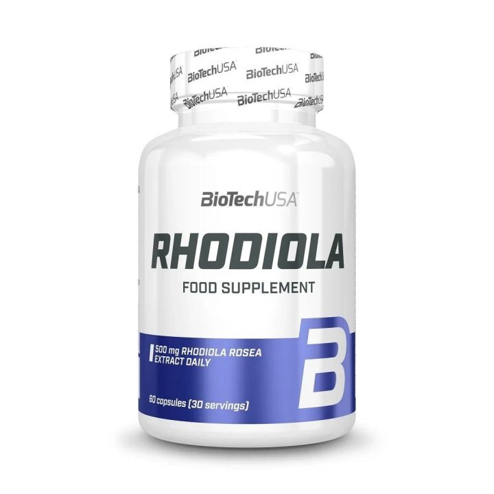 Rhodiola kapsulės BioTechUSA 500 mg, 60 kapsulių