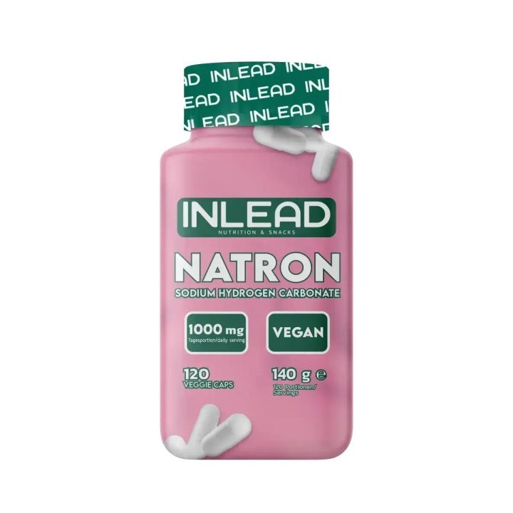 Maisto papildas kapsulėmis INLEAD Natron 1000 mg 120 kapsulių