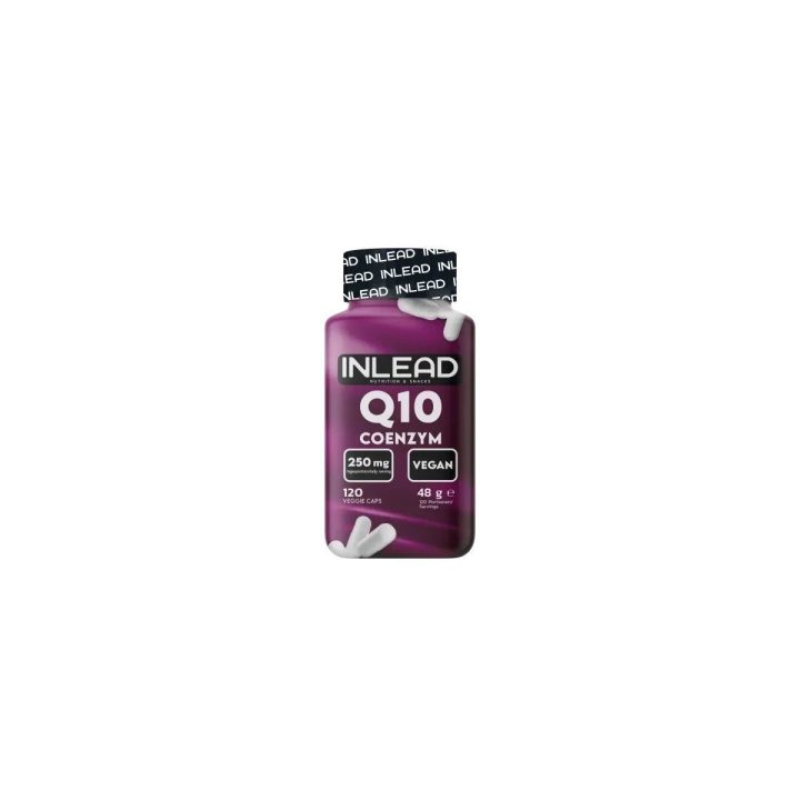 Kofermento Q10 kapsulės INLEAD 120 vnt., 250 mg