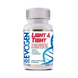Maisto papildas kapsulėmis EVOGEN Light & Tight Detox 28 kapsulių