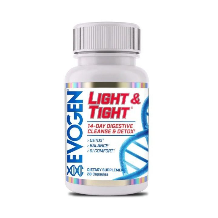 Maisto papildas kapsulėmis EVOGEN Light & Tight Detox 28 kapsulių
