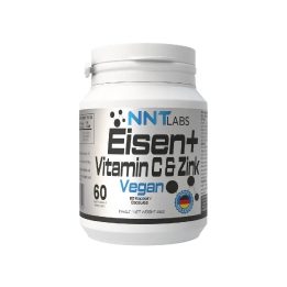 Maisto papildas kapsulėmis NNT Labs Eisen + Vitamin C + Zink 60 kapsulių