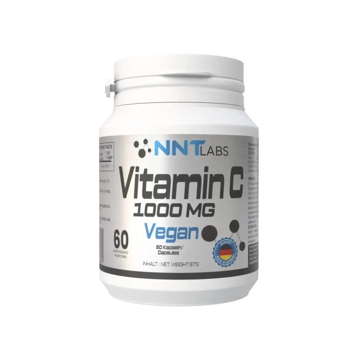 Vitaminas C NNT Labs 1000 mg, 60 kapsulių