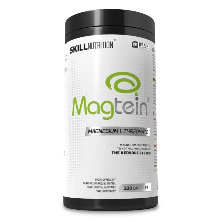 Magnio kapsulės Skill Nutrition Magtein 180 kapsulių