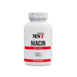 Niacino kapsulės MST 120 vnt., 500 mg