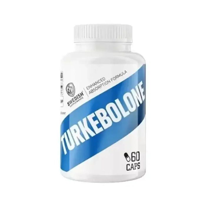Augalinis maisto papildas kapsulėmis Swedish Supplements Turkebolone 60 kapsulių