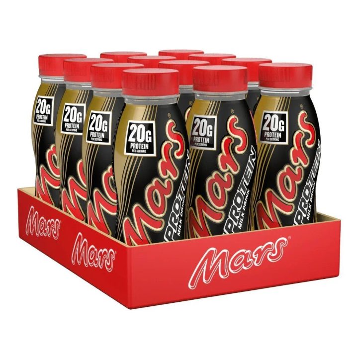 Baltyminis gėrimas Mars High Protein 12 × 250 ml