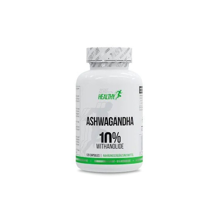 Ašvagandos kapsulės MST Healthy 120 kapsulių, 10 % withanolidų