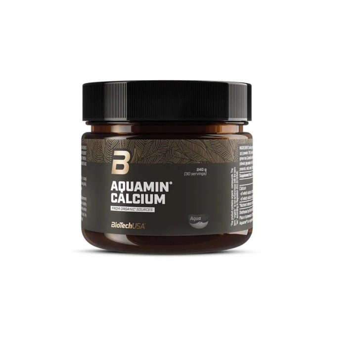 Kalcio maisto papildas BioTechUSA Aquamin 240 g