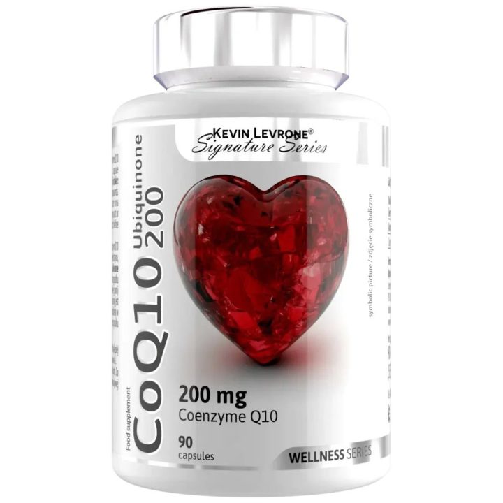 Kofermento Q10 kapsulės Kevin Levrone CoQ10 Ubiquinone 200, 90 kapsulių