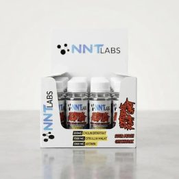 Treniruočių booster NNT Labs Extreme Pump Shot 20 × 60 ml, rūgščių persikų skonio