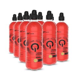 Treniruočių booster QNT Thermo Booster 12 × 700 ml, spanguolių ir citrinų skonio