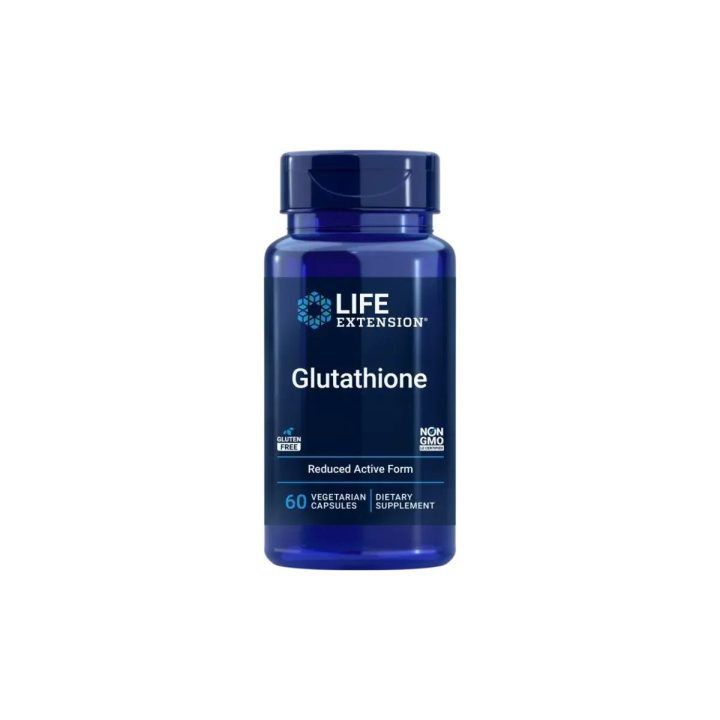 Glutationo kapsulės Life Extension 500 mg, 60 kapsulių