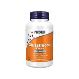 Glutationo kapsulės NOW Foods su margainio ekstraktu ir alfa lipoinė rūgštimi 500 mg, 60 kapsulių