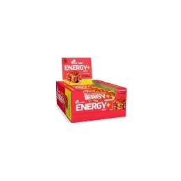 Energijos batonėlis Olimp Energy+ 20 × 45 g, žemės riešutų ir karamelės skonio