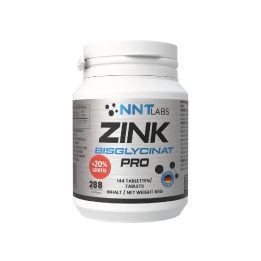 Cinko bisglicinato tabletės NNT Labs Zink Bisglycinat PRO 144 vnt.